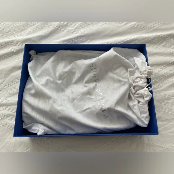 Stuart Weitzman Tieland Over The Knee OTK Boot - Black Suede - 8.5 US - Picture 13 of 16